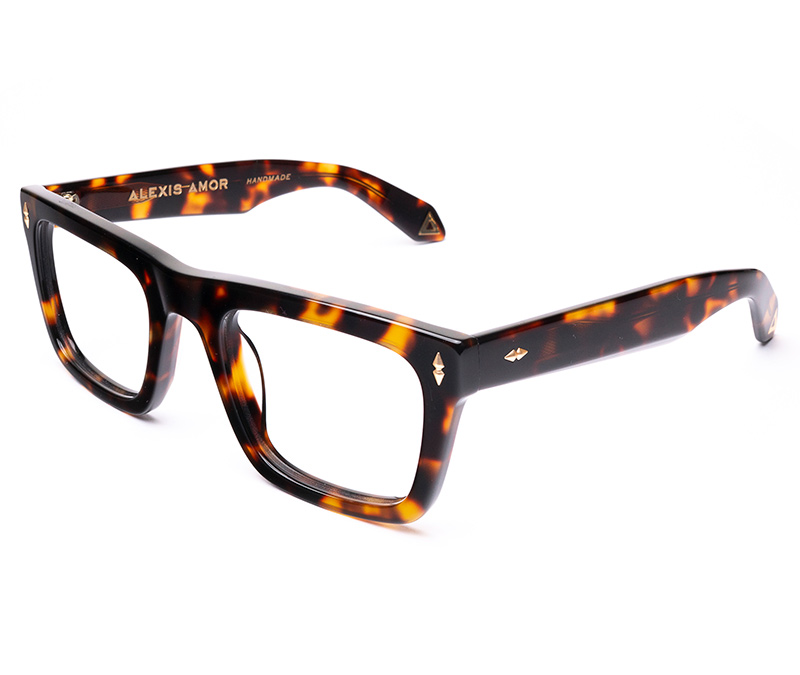 Amor Optical Dylan frames in Deep Dark Tortoise