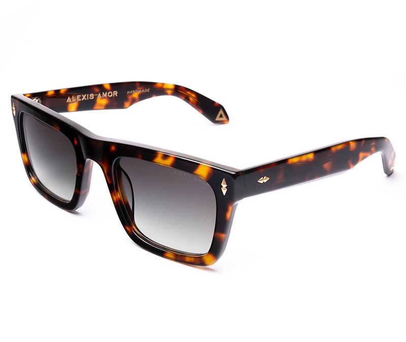 Amor Optical Dylan sunglasses in Deep Dark Tortoise