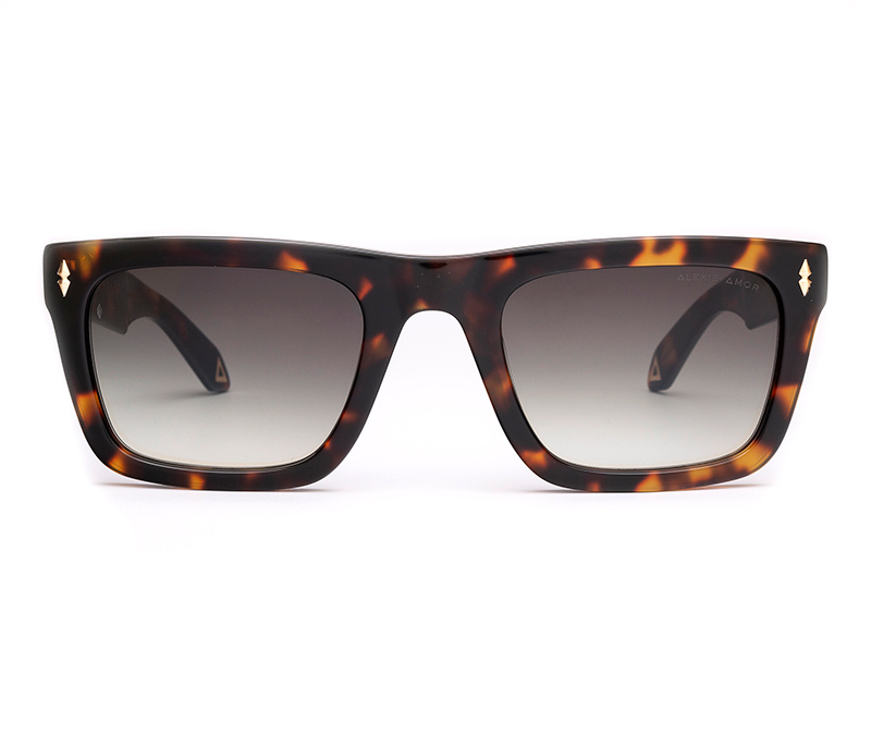 Amor Optical Dylan sunglasses in Deep Dark Tortoise
