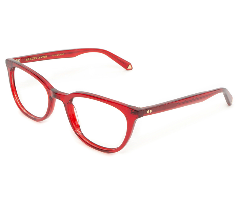 Alexis Amor Eden frames in Deepest Darkest Red