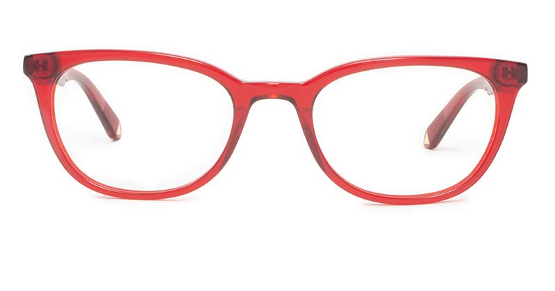 Alexis Amor Eden frames in Deepest Darkest Red