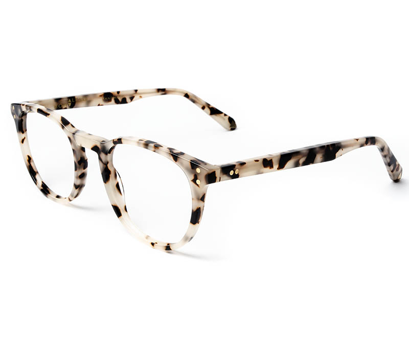 Alexis Amor Edie frames in Opal Tortoise