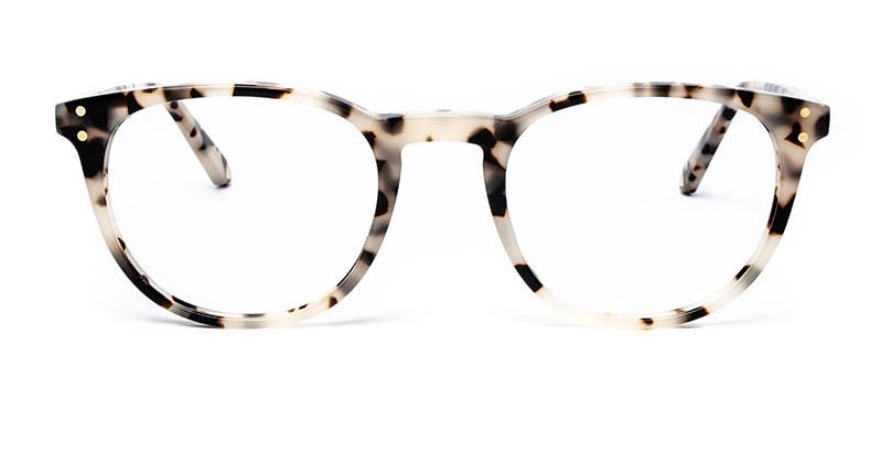 Alexis Amor Edie frames in Opal Tortoise