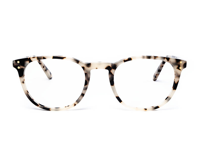 Alexis Amor Edie frames in Opal Tortoise