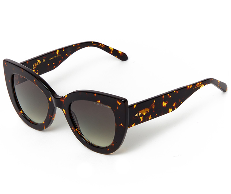 Alexis Amor Electra sunglasses in Amber Fleck