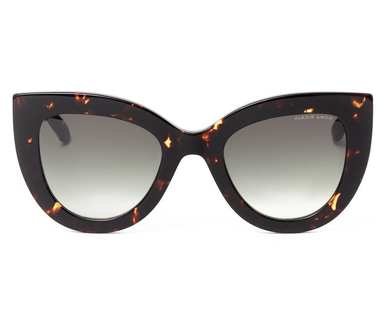 Alexis Amor Electra sunglasses in Amber Fleck