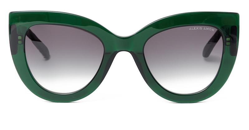 Alexis Amor Electra frames in Deepest Darkest Emerald