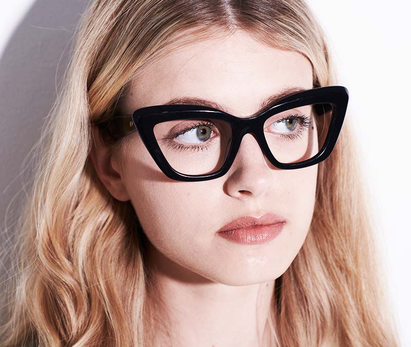 Alexis Amor Esme frames in Gloss Piano Black