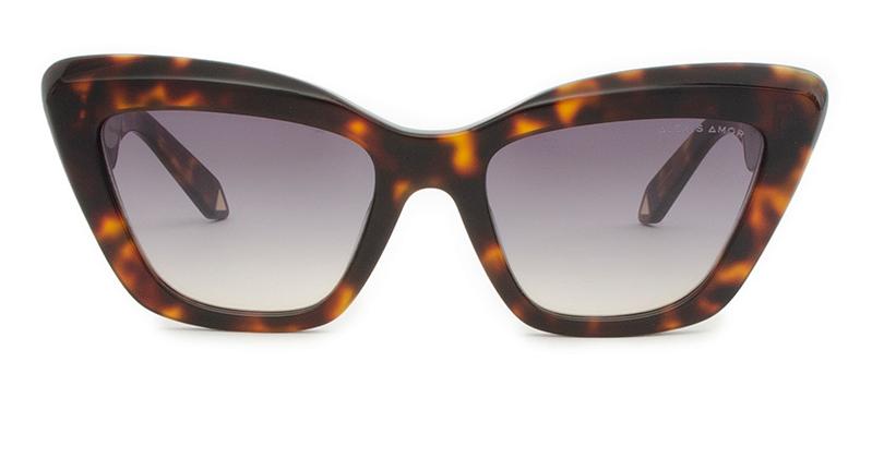 Alexis Amor Esme sunglasses in Deep Dark Tortoise