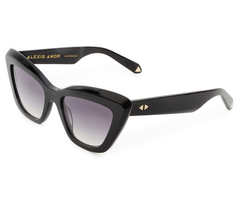 Alexis Amor Esme sunglasses in Gloss Piano Black
