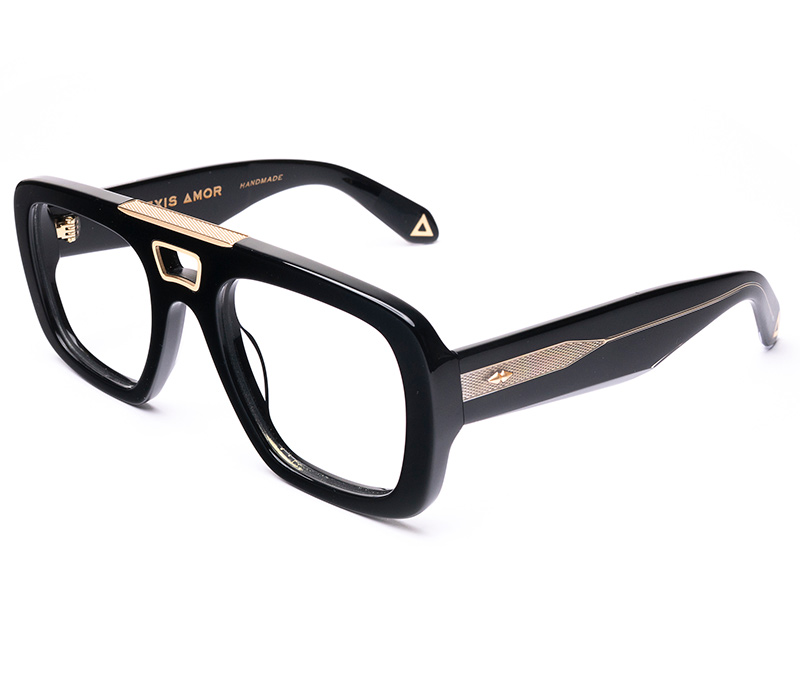 Amor Optical Fallon frames in Grand Piano Black
