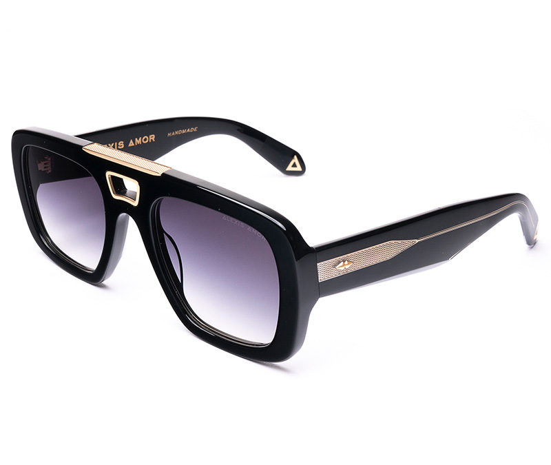 Amor Optical Fallon sunglasses in Grand Piano Black