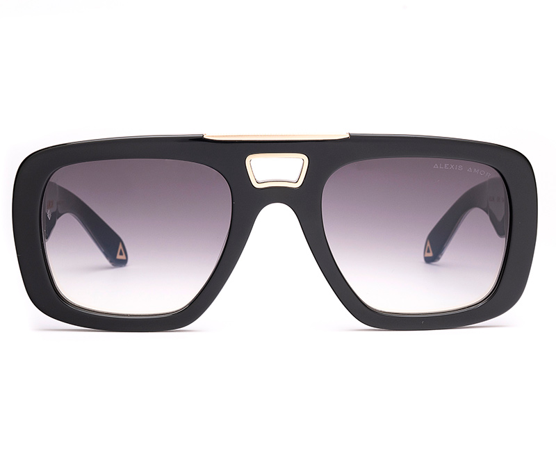Amor Optical Fallon sunglasses in Grand Piano Black