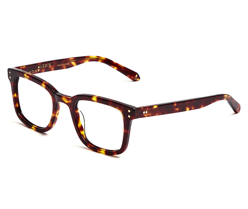 Alexis Amor Fitz frames in Dark Havana Tortoise