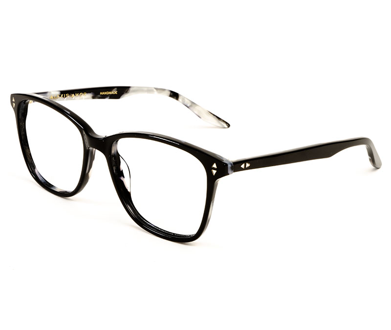 Alexis Amor Gigi frames in Gloss Piano Black Marble