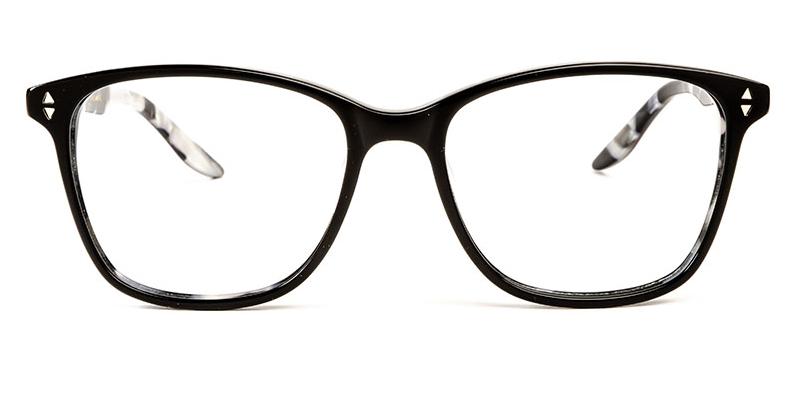 Alexis Amor Gigi frames in Gloss Piano Black Marble