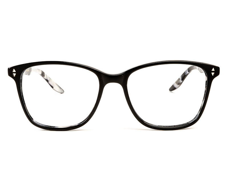 Alexis Amor Gigi frames in Gloss Piano Black Marble