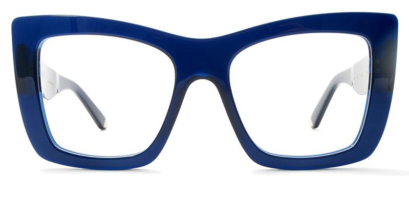 Alexis Amor Grace frames in Deepest Cobalt