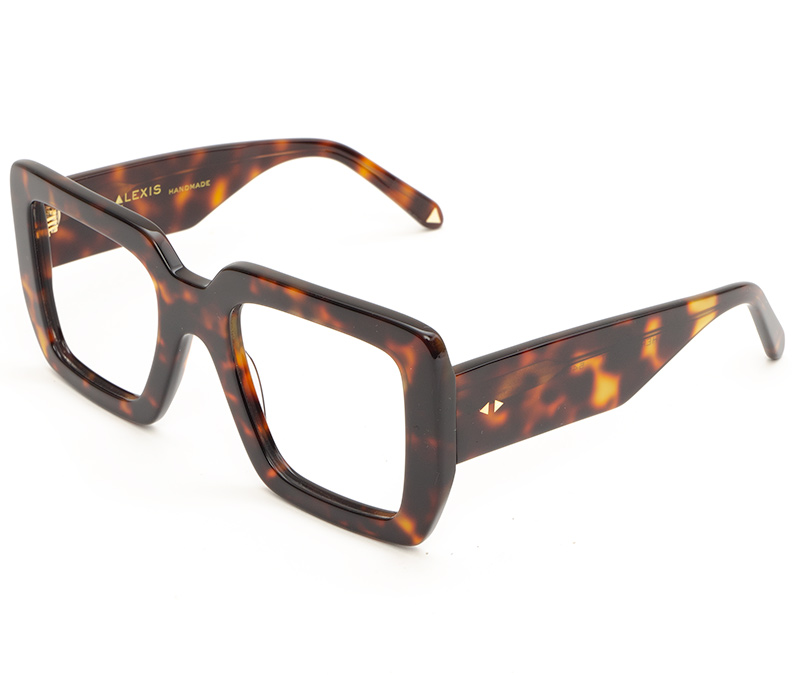 Alexis Amor Hero frames in Medium Dark Tortoise