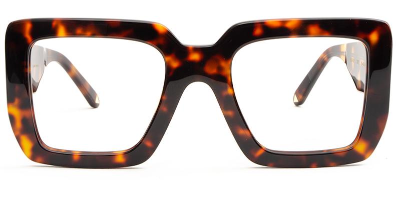 Alexis Amor Hero frames in Medium Dark Tortoise