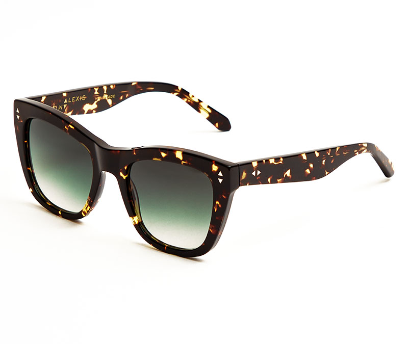 Alexis Amor Holly sunglasses in Amber Fleck