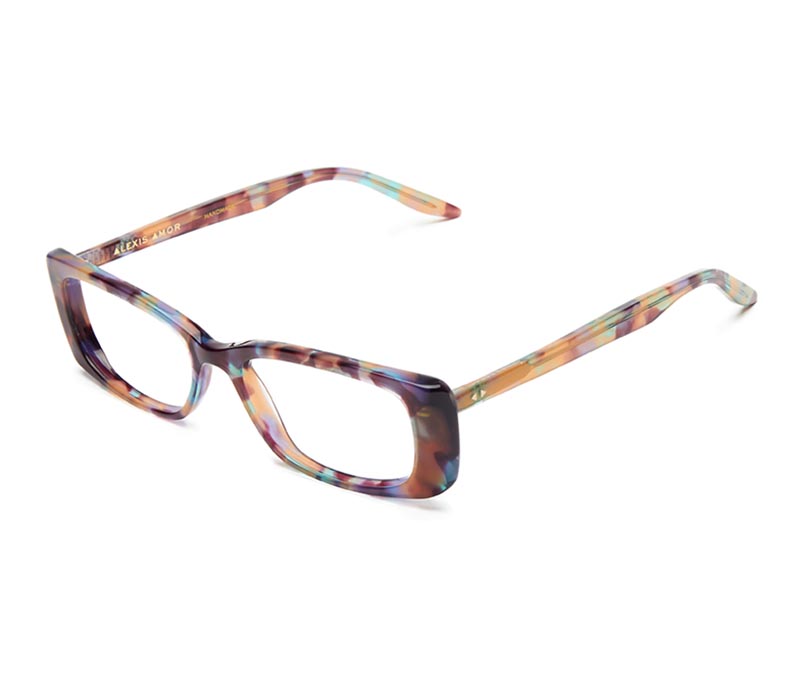 Alexis Amor Iris SALE frames in Aqua Tortoise