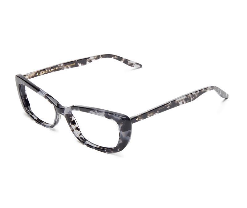 Alexis Amor Ivy SALE frames in Black Havana Tort