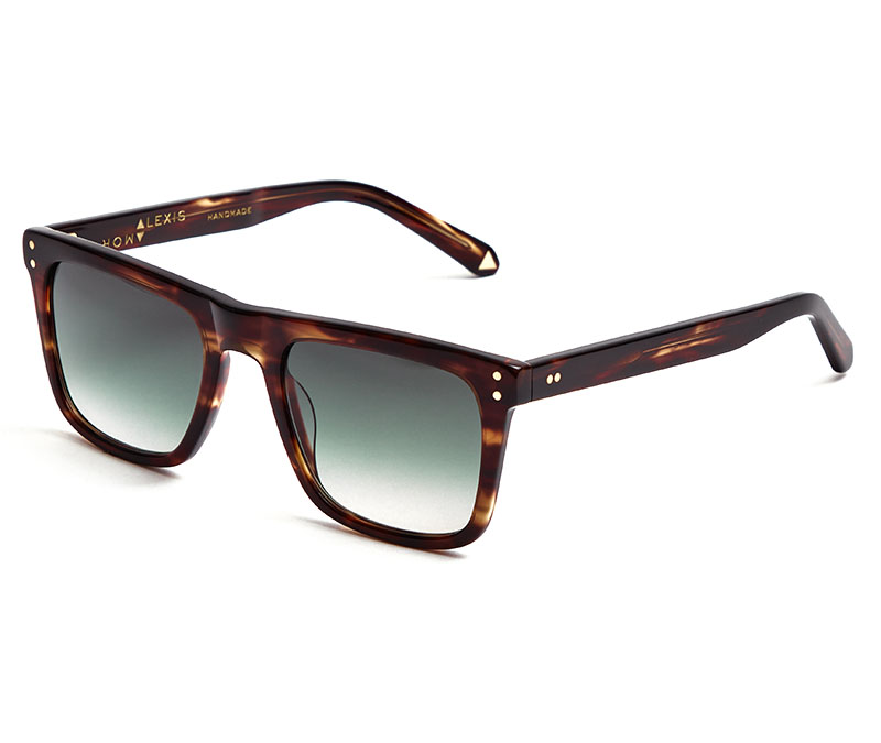 Alexis Amor Jesse sunglasses in Caramel Havana Stripe