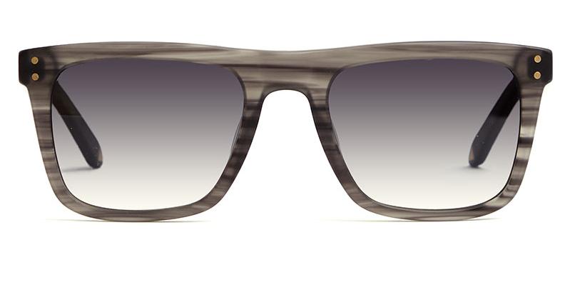 Alexis Amor Jesse sunglasses in Matte Grey Stripe