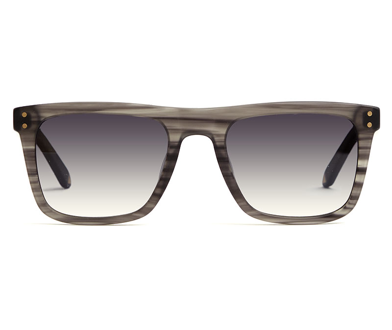 Alexis Amor Jesse sunglasses in Matte Grey Stripe
