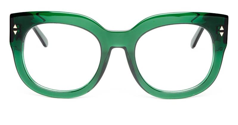 Alexis Amor Jojo frames in Deepest Dark Emerald