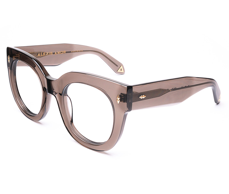 Amor Optical Jojo III frames in Brownstone Grey