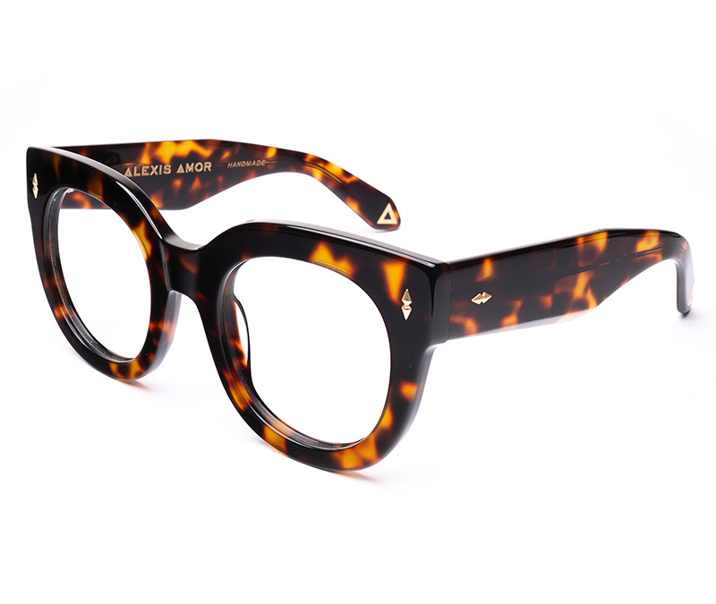 Amor Optical Jojo III frames in Deep Dark Tortoise