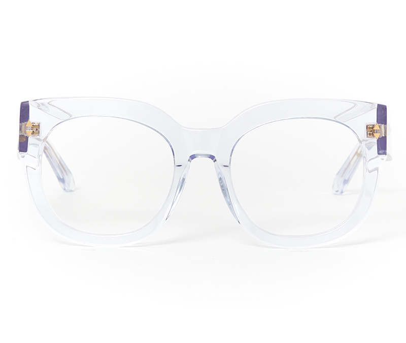 Alexis Amor Jojo frames in Pale Lilac Quartz