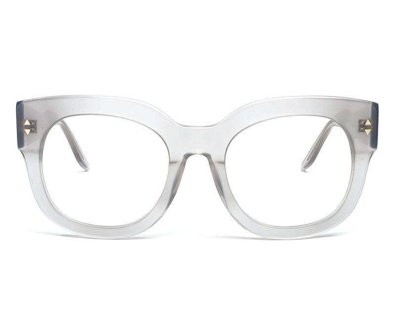 Alexis Amor Jojo frames in Darkly Ice Grey