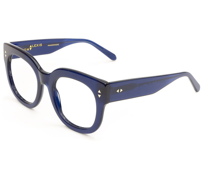 Alexis Amor Jojo X frames in Deepest Cobalt