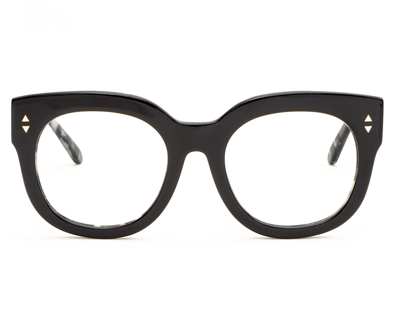 Alexis Amor Jojo X frames in Gloss Piano Black + Marble