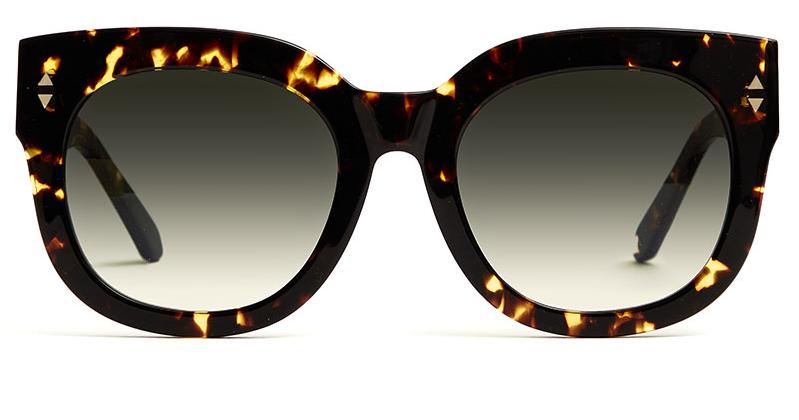 Alexis Amor Jojo X sunglasses in Amber Fleck