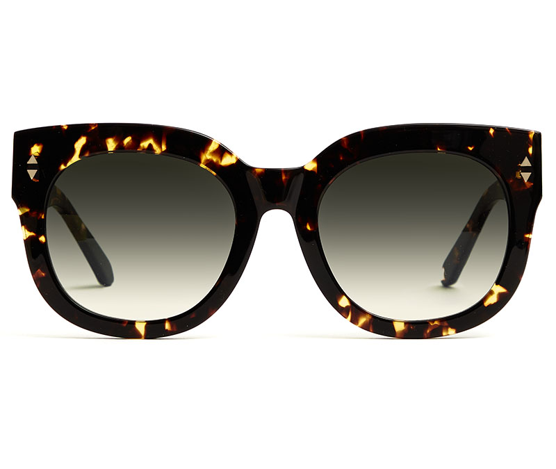 Alexis Amor Jojo X sunglasses in Amber Fleck