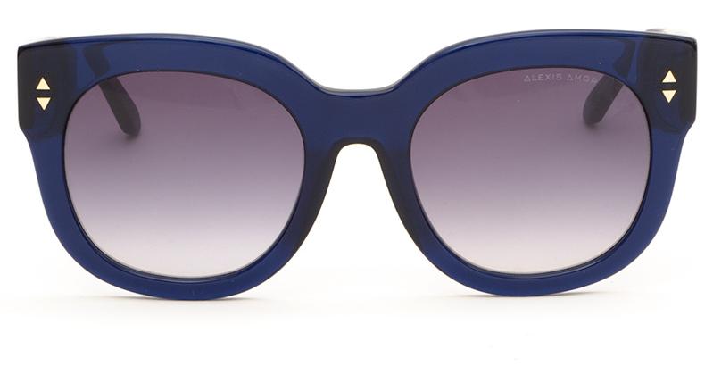 Alexis Amor Jojo X sunglasses in Deepest Cobalt