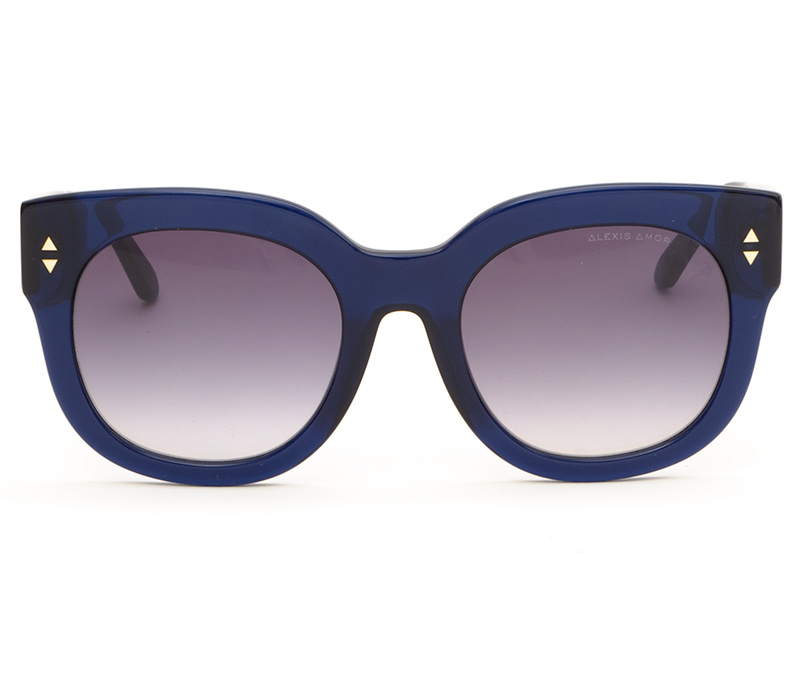 Alexis Amor Jojo X sunglasses in Deepest Cobalt