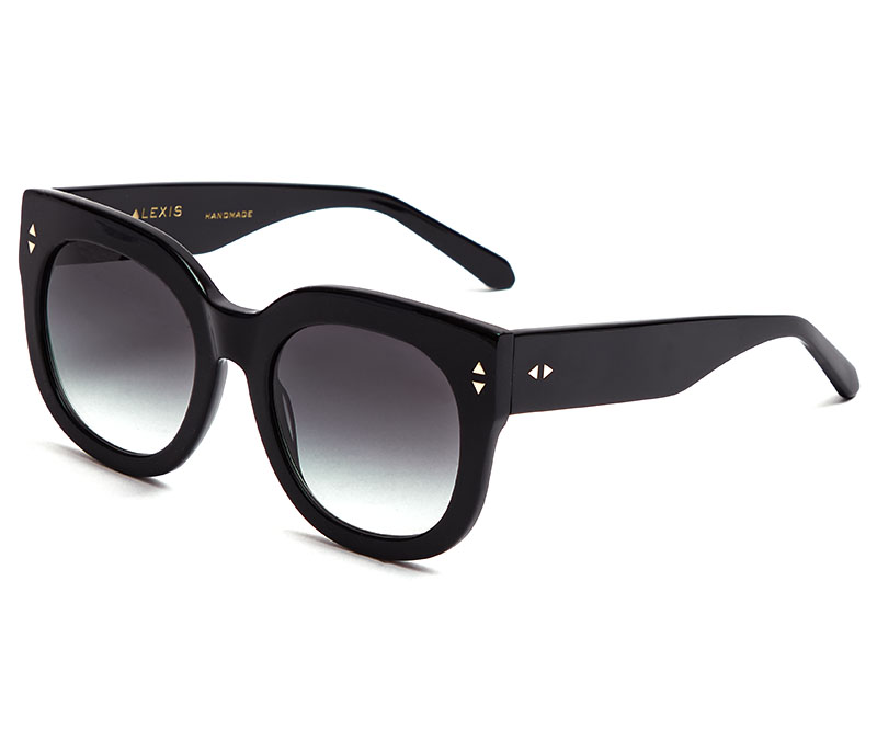 Alexis Amor Jojo X sunglasses in Gloss Piano Black