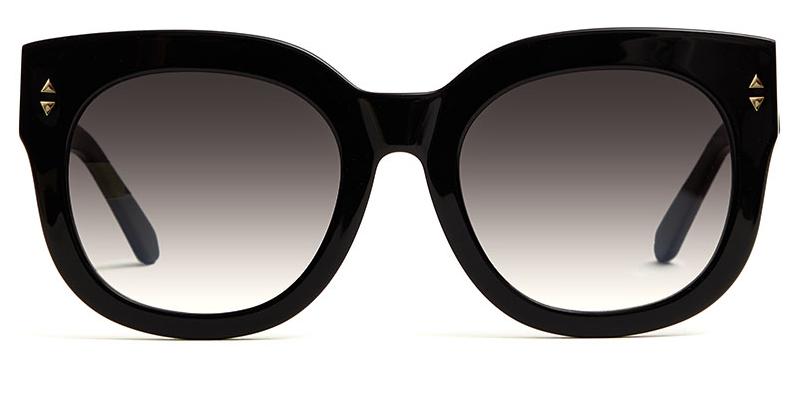 Alexis Amor Jojo X sunglasses in Gloss Piano Black