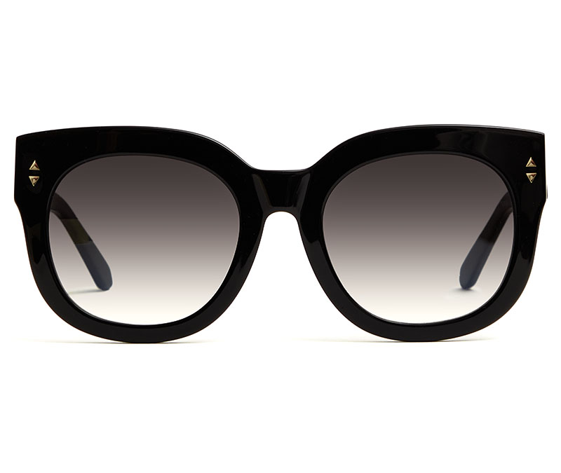 Alexis Amor Jojo X sunglasses in Gloss Piano Black