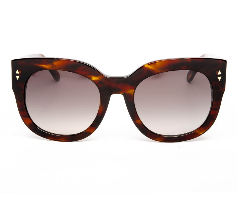 Alexis Amor Jojo sunglasses in Caramel Havana Stripe