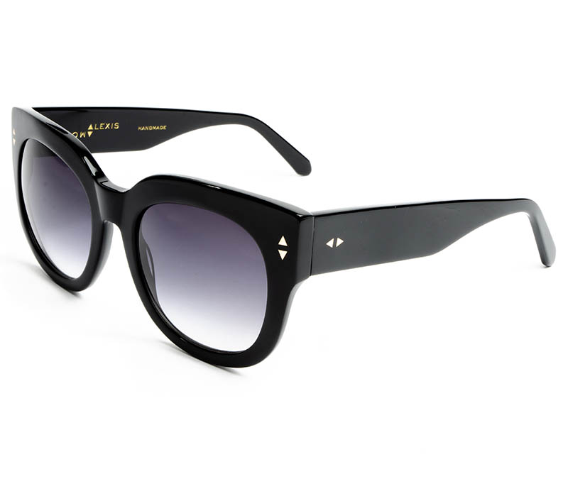 Alexis Amor Jojo sunglasses in Gloss Piano Black