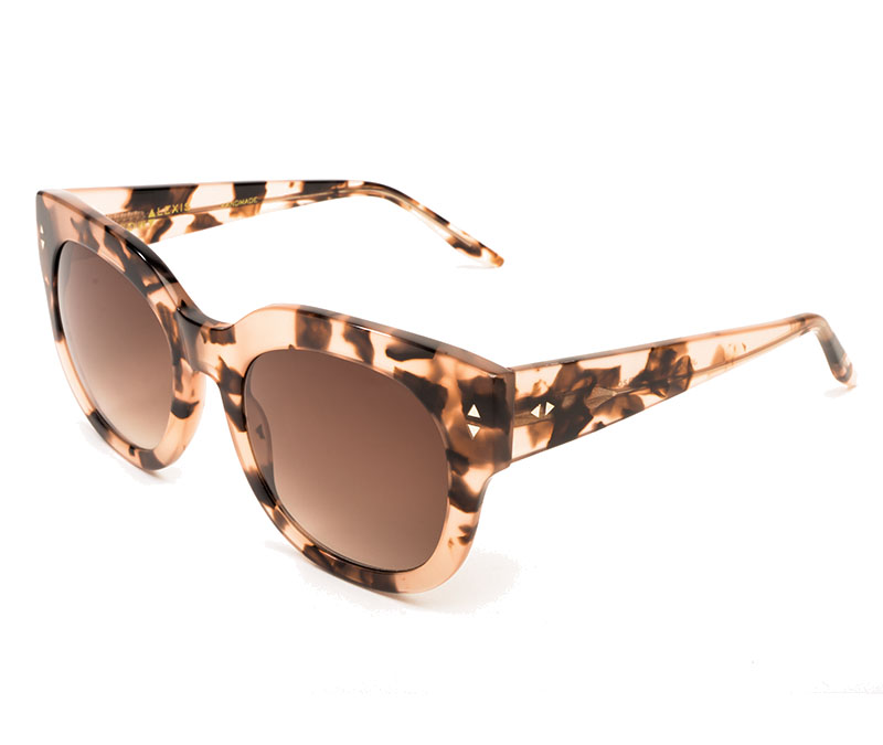 Alexis Amor Jojo sunglasses in Rose Havana Quartz