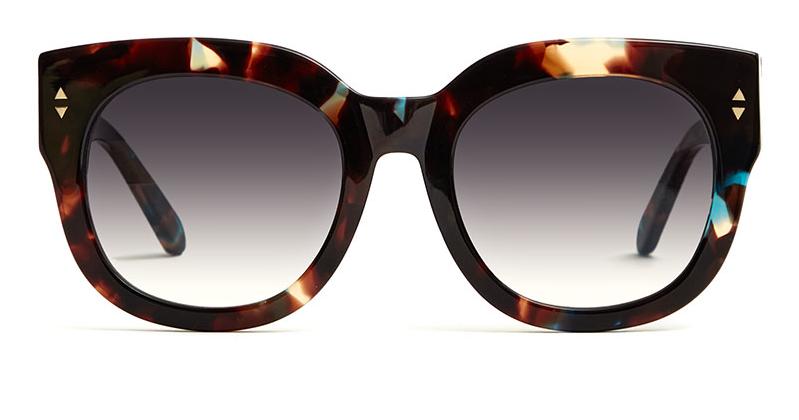 Alexis Amor Jojo frames in Topaz Tortoise