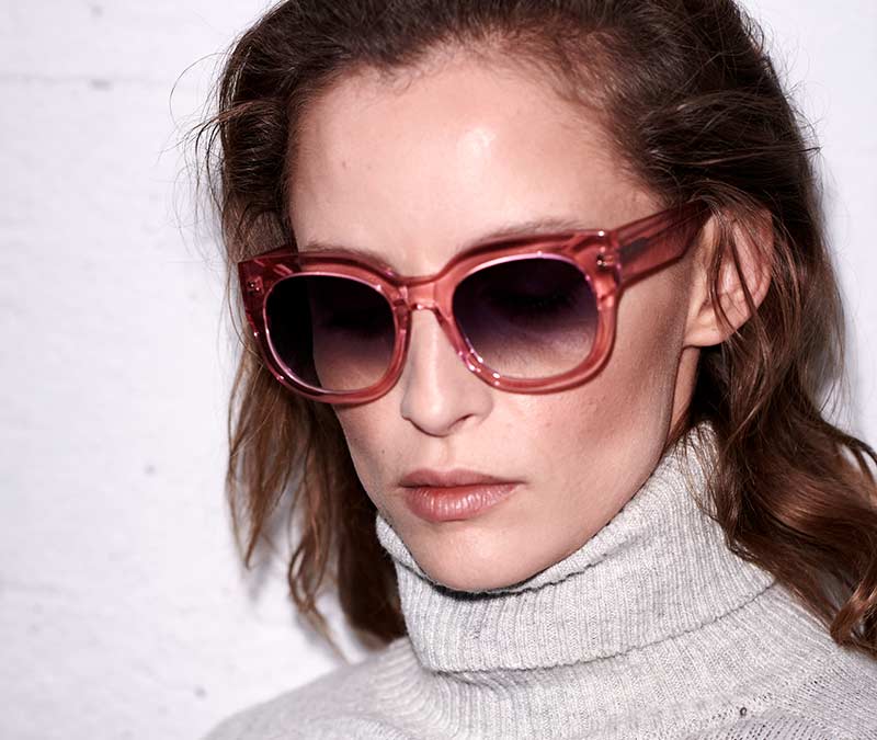 Alexis Amor Jojo sunglasses in Vivid Pink Dream