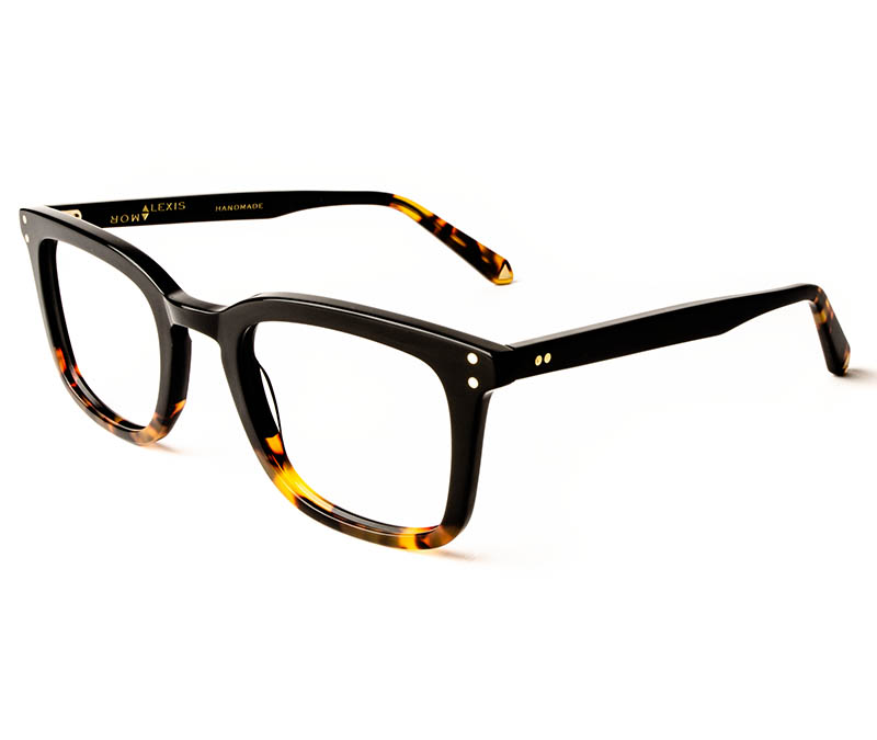 Alexis Amor Kennedy frames in Gloss Black + Havana